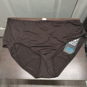 Coco Reef NWT Size 3X Brown Perfection Fit Swimsuit Separate Bathing Suit Bottom